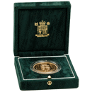 Pre-Owned 2002 UK Shield £5 Brilliant Uncirculated Gold Coin