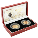 Pre-Owned 2006 UK The Victoria Cross Gold Proof 50p 2-Coin Set