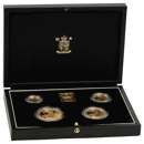 Pre-Owned 1996 UK Britannia Proof Gold 4-Coin Set