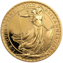 Pre-Owned 1987 UK Britannia 1/2oz Proof Design Gold Coin