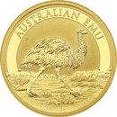 Pre-Owned Australian Emu 1oz Gold Coin - Mixed Dates