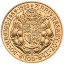Pre-Owned 1989 UK 500th Anniversary Full Sovereign Proof Design Gold Coin