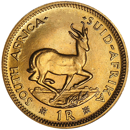 Pre-Owned South African 1 Rand Gold Coin - Mixed Dates
