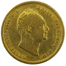 Pre-Owned 1835 UK William IV Half Sovereign Gold Coin