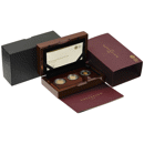 Pre-Owned 2016 UK Full, Half, and Quarter Sovereign Proof Gold 3-Coin Set