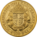 Pre-Owned 1989 UK 500th Anniversary Quintuple Sovereign Proof Design Gold Coin