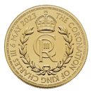 Pre-Owned 2023 UK King Charles III Coronation 1oz Gold Coin