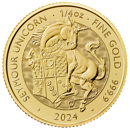 2024 UK Tudor Beasts Seymour Unicorn 1/4oz Gold Coin