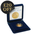 Pre-Owned 1982 UK Half Sovereign Proof Gold Coin