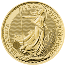 Pre-Owned UK King Charles III Britannia 1/2oz Gold Coin - Mixed Dates