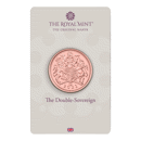 Pre-Owned 2022 UK Double Sovereign Gold Coin - Carded