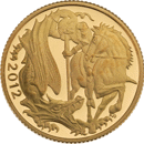 Pre-Owned 2012 UK Full Sovereign Proof Design Gold Coin