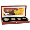 Pre-Owned 2005 UK Proof Britannia 4 Gold Coin Set