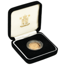 Pre-Owned 2001 UK Full Sovereign Proof Gold Coin - Damaged Internal Box