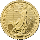 2025 UK Britannia 1/10oz Gold Coin