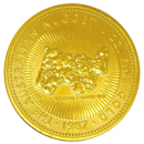 Pre-Owned Australian Nugget 1oz Gold Coin - Mixed Dates