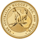 Pre-Owned Australian Nugget 1oz Gold Coin - Mixed Dates
