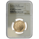 Pre-Owned 2019 UK Girl Guiding 50p Piedfort Proof Gold Coin - NGC Graded PF70 Ultra Cameo - 5878561-