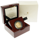 Pre-Owned 2023 UK Coronation Full Sovereign Proof Gold Coin
