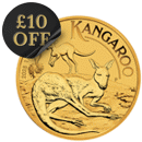 2025 Australian Kangaroo 1/4oz Gold Coin