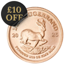 2025 South African Krugerrand 1/10oz Gold Coin