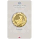 Pre-Owned UK King Charles III Britannia 1oz Gold Coin - Carded - Mixed Dates