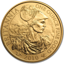 Pre-Owned 2010 UK Britannia 1oz Gold Coin