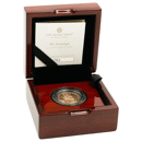 Pre-Owned UK 2025 Shield Design Full Sovereign Proof Gold Coin