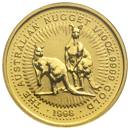 Pre-Owned 1998 Australian Nugget 1/10oz Gold Coin