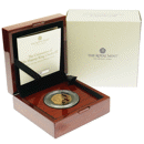 Pre-Owned 2023 UK Coronation of King Charles III 50p Proof Gold Coin