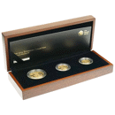 Pre-Owned 2013 UK Premium Sovereign Proof Gold 3-Coin Collection