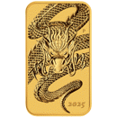 2025 Australian Dragon Rectangular 1oz Gold Coin