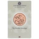 Pre-Owned 2024 UK King Charles III Double Sovereign Gold Coin - Carded