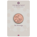 Pre-Owned 2025 UK Full Sovereign Gold Coin - Carded