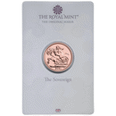 Pre-Owned 2021 UK Full Sovereign Gold Coin - Carded