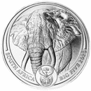 Pre-Owned 2020 South African 'Big Five Series' Elephant 1oz Platinum Coin - VAT Free