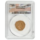 Pre-Owned 2021 UK Full Sovereign Gold Coin - PCGS Graded MS70 - 860843.70/42766450