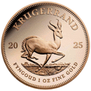 Pre-Owned 2025 South African Krugerrand 1oz Proof Design Gold Coin