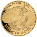 Pre-Owned 2022 Papua New Guinea Bird of Paradise 1oz Gold Coin