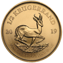 Pre-Owned 2019 South African Krugerrand Proof Design 1/2oz Gold Coin