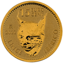 Pre-Owned 2022 Spanish Felipe` VI Iberian Lynx 1/10oz Gold Coin