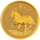 Pre-Owned 2024 Spanish Felipe` VI Carthusian Horse 1/10oz Gold Coin
