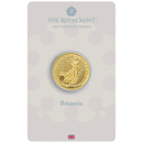 Pre-Owned 2024 UK Britannia 1/4oz Gold Coin - Carded