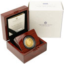 Pre-Owned 2024 UK Tudor Beasts Seymour Unicorn 1/4oz Proof Gold Coin