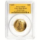 Pre-Owned 2009 USA Double Eagle Ultra High Relief 1oz Gold Coin - PCGS Graded MS69 - 407404.69/15462520