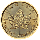 2026 Canadian Maple Leaf 1/10oz Gold Coin