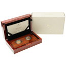 Pre-Owned 2021 Prince Philip Duke of Edinburgh Full Sovereign Gold 2-Coin Set