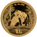 2026 Chinese Panda 1g Gold Coin