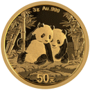 2026 Chinese Panda 3g Gold Coin
