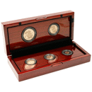 Pre-Owned 2024 UK Sovereign Proof Gold 5-Coin Set - Missing Outer Box